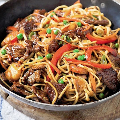 Barbecued Pork Chow Mein