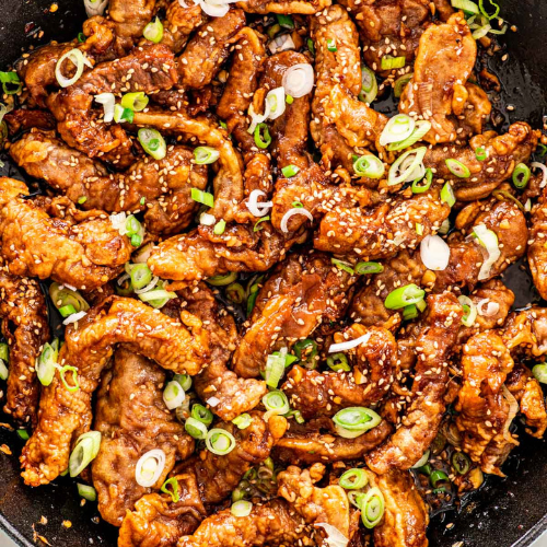 Beef With Fresh Ginger