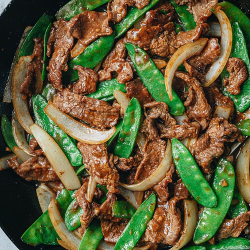 Beef With Snow Pea