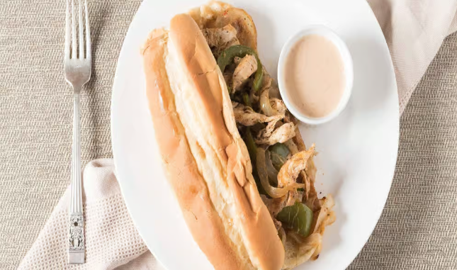 Chicken Pepper Steak Sandwich