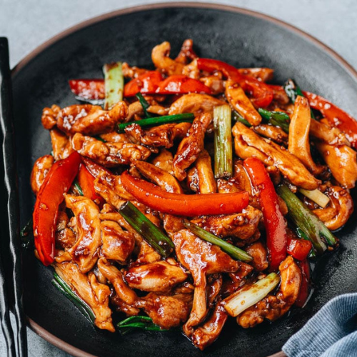 Chicken with Garlic Sauce