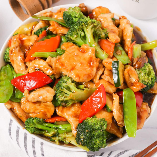 Chicken With Mixed Vegetables
