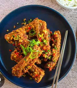 Deep Fried Salt and Pepper Spareribs