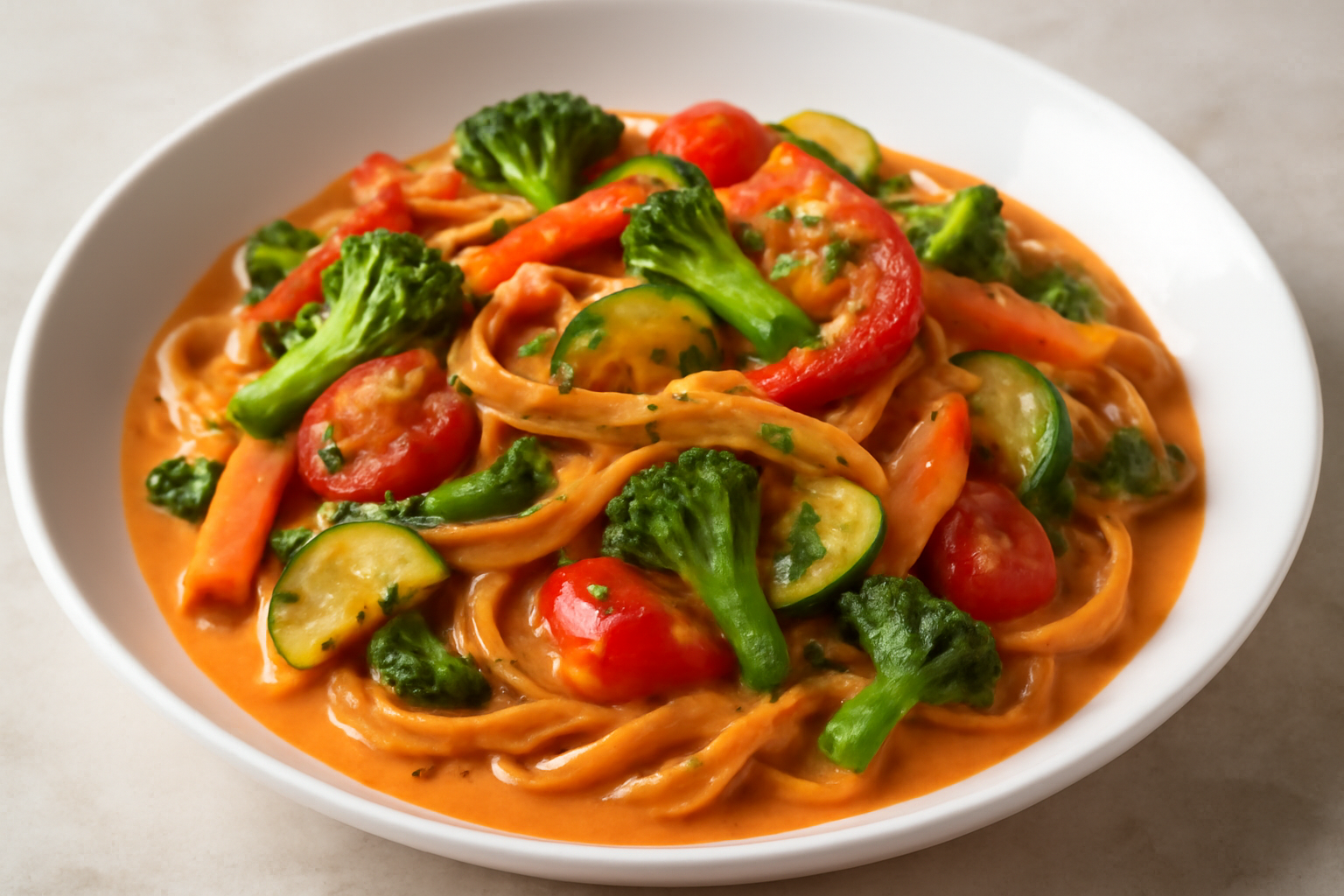 Fettuccine Primavera
