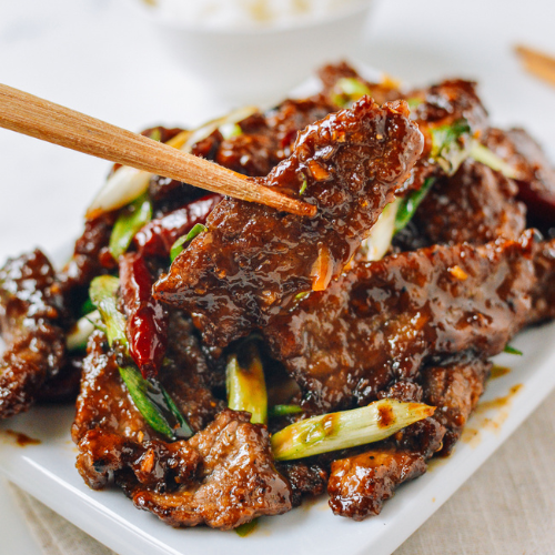 Mongolian Beef (Hot)