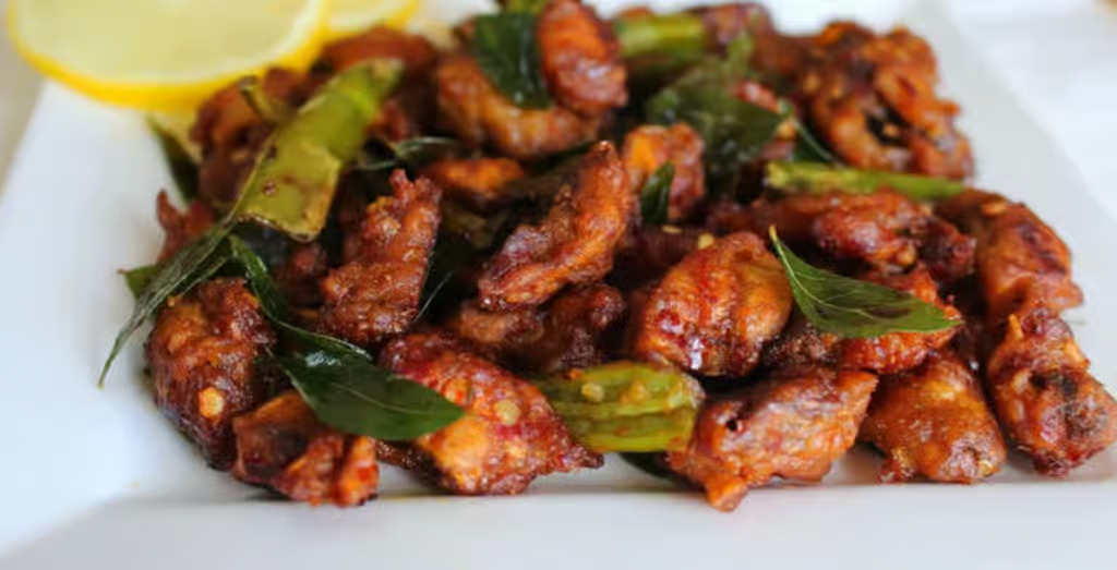 Mushroom Chilli Dry