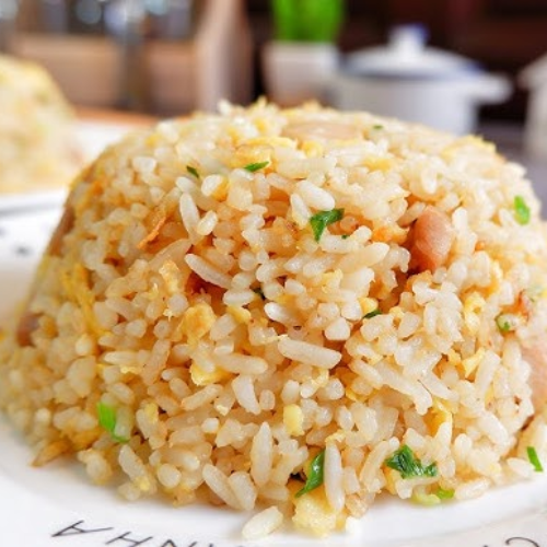 Salty Fried Rice With Chicken