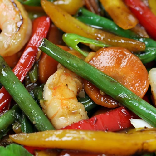 Shrimp with Vegetables