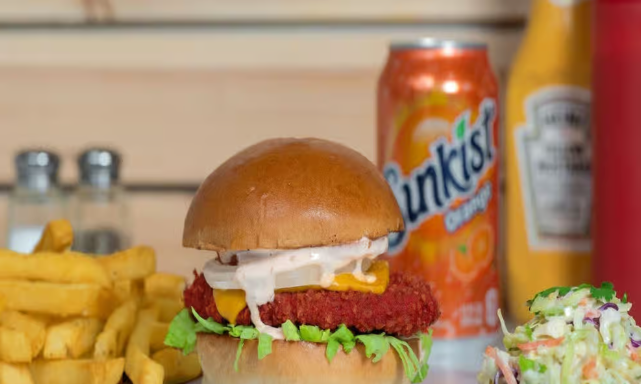 Spicy Crispy Chicken Burger