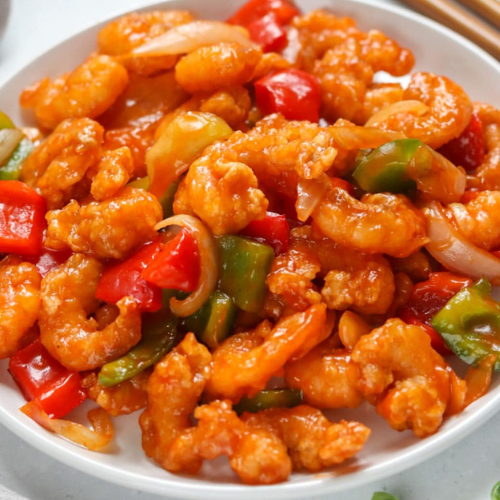 Sweet and Sour Shrimp