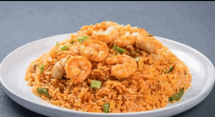 Tom Yum Prawns Fried Rice