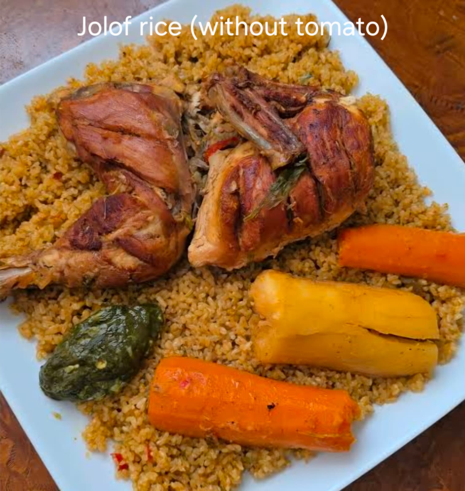 Authentic Gambian Jollof Rice