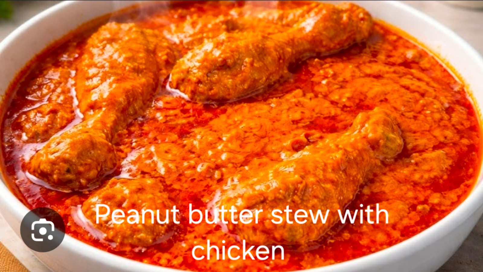Peanut Butter Stew with Chicken