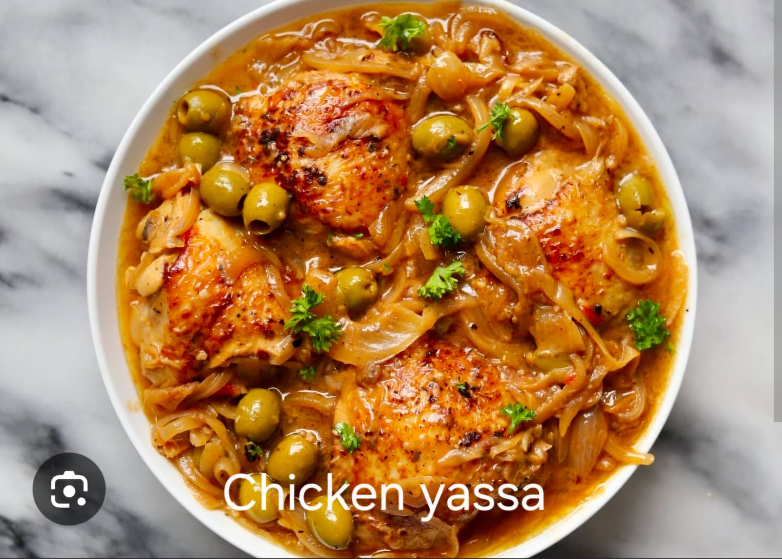 Chicken Yassa