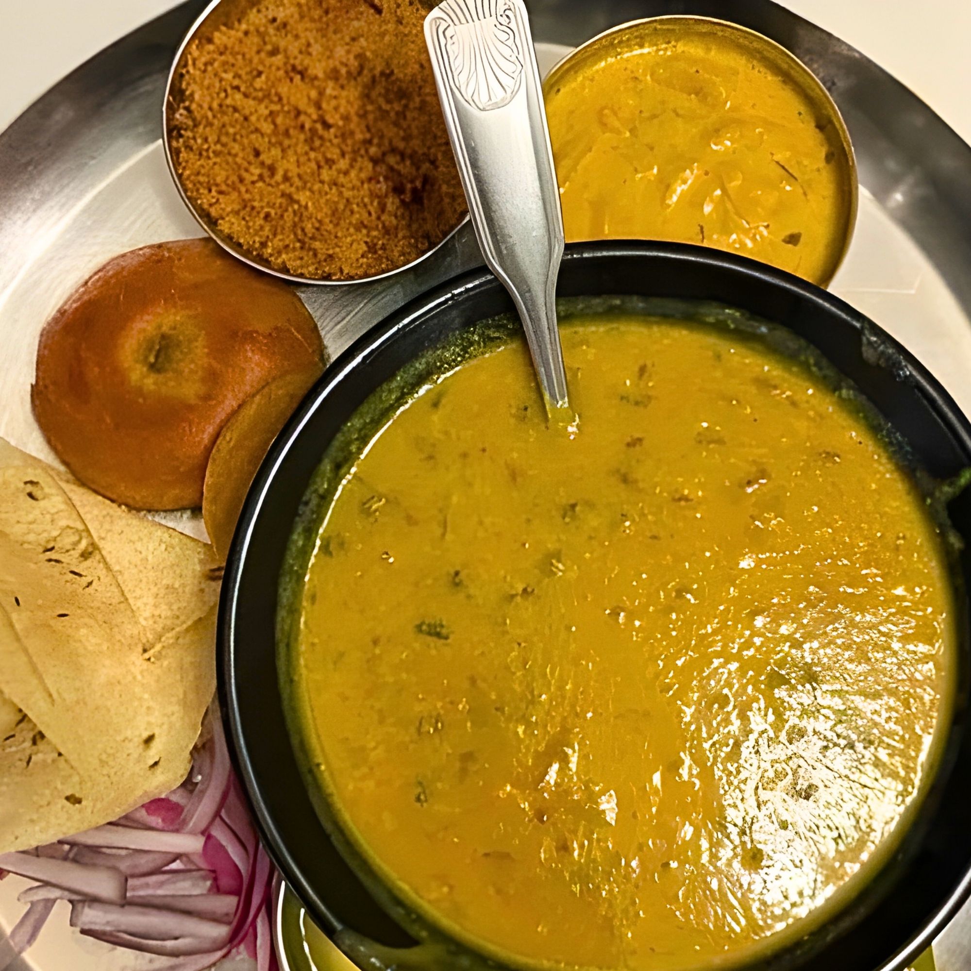 Daal Baati Churma Gatta Combo